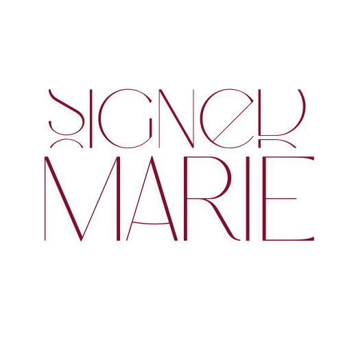 Signed Marie